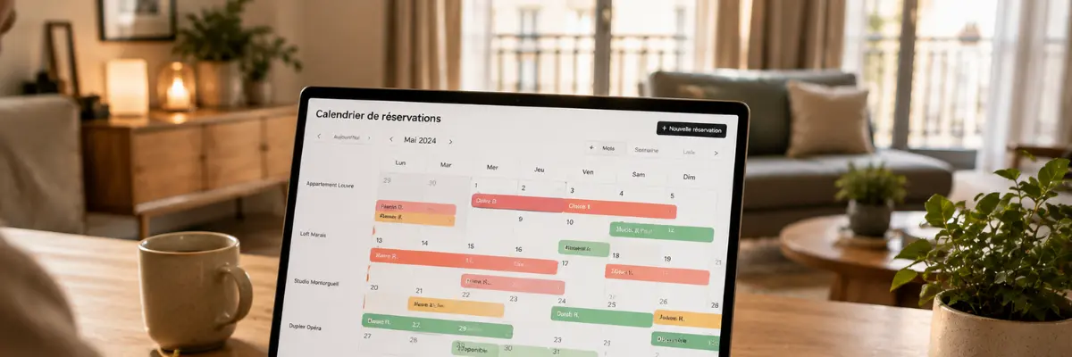 calendrier réservations airbnb