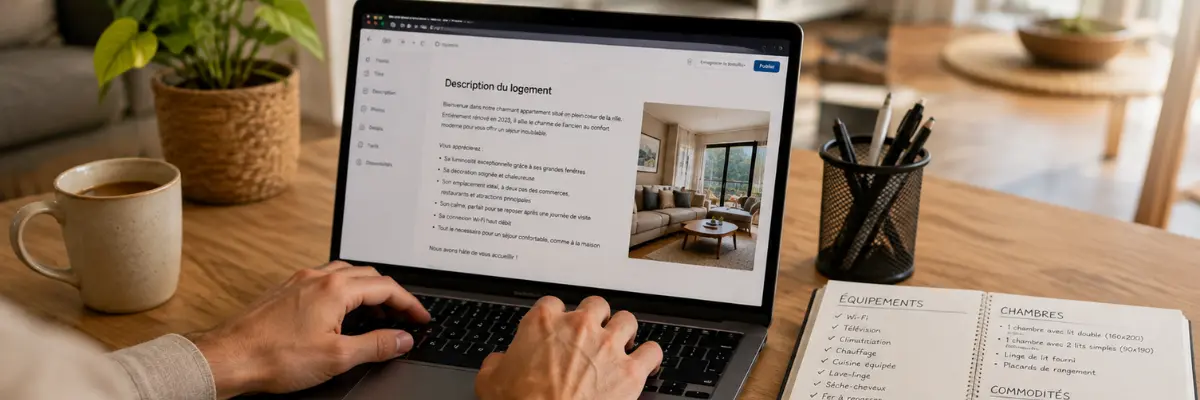 description logement airbnb